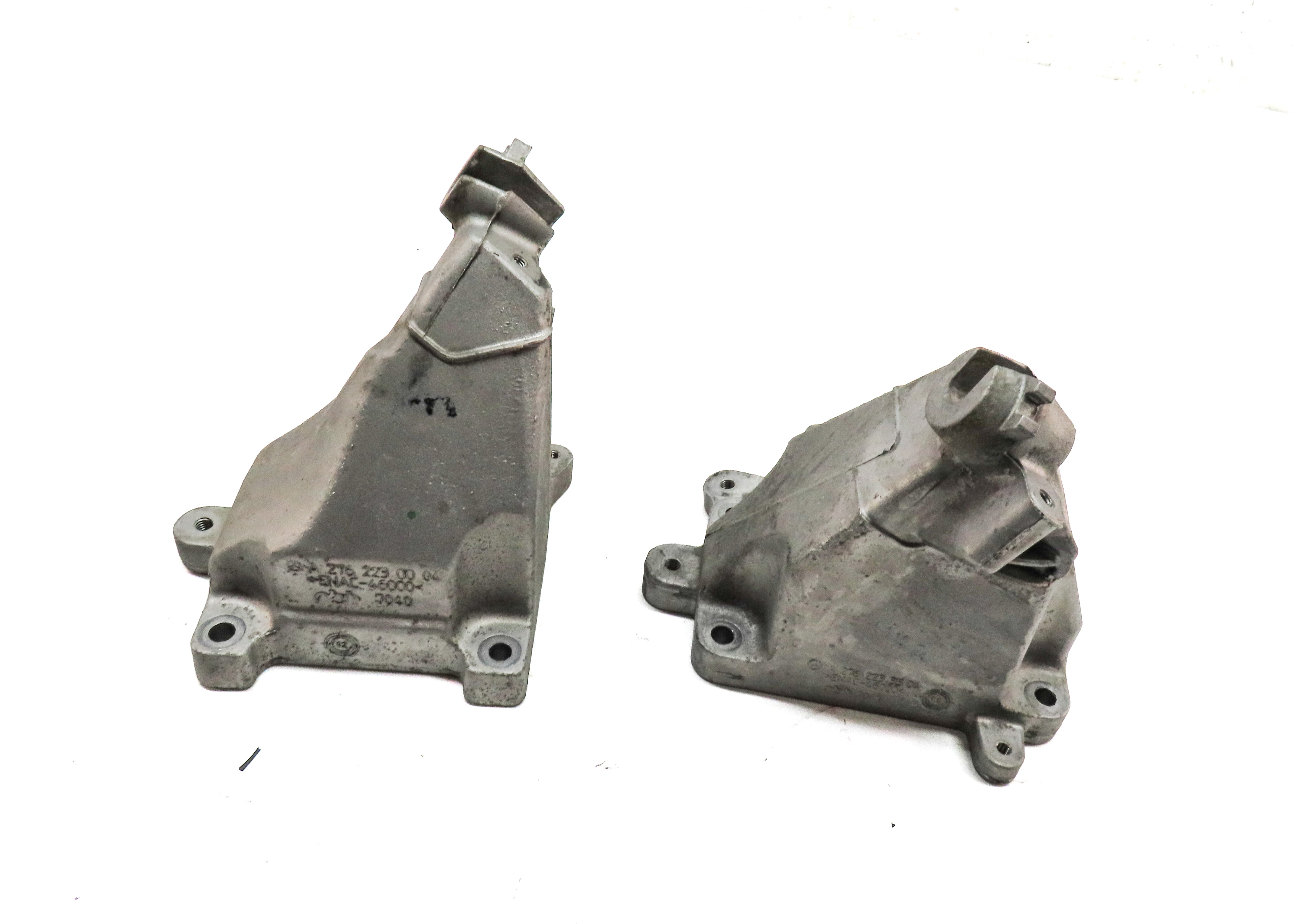 2013 MERCEDES E350 (W212) 3.5L (276.952) ENGINE MOTOR MOUNT BRACKET SET/2 — exact item pictured